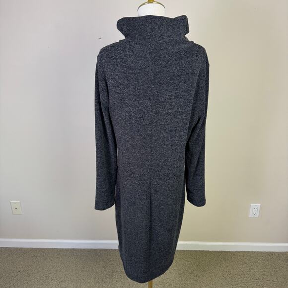 Banana Republic Soft Knit Long Sleeve Cowl Neck Sweater Dress US Women’s L - Picture 4 of 7